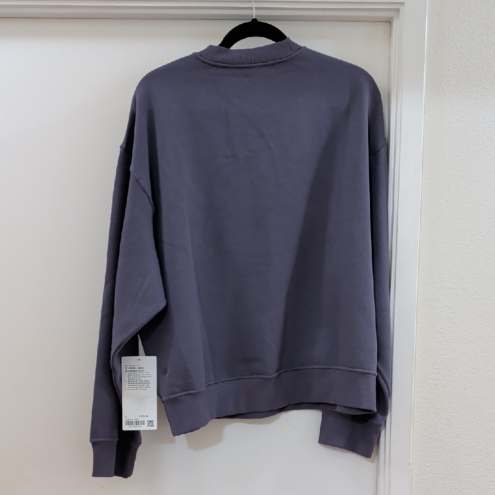 Lululemon Steady State Oversized Crew Grape Mist NWT - Picture 3 of 6